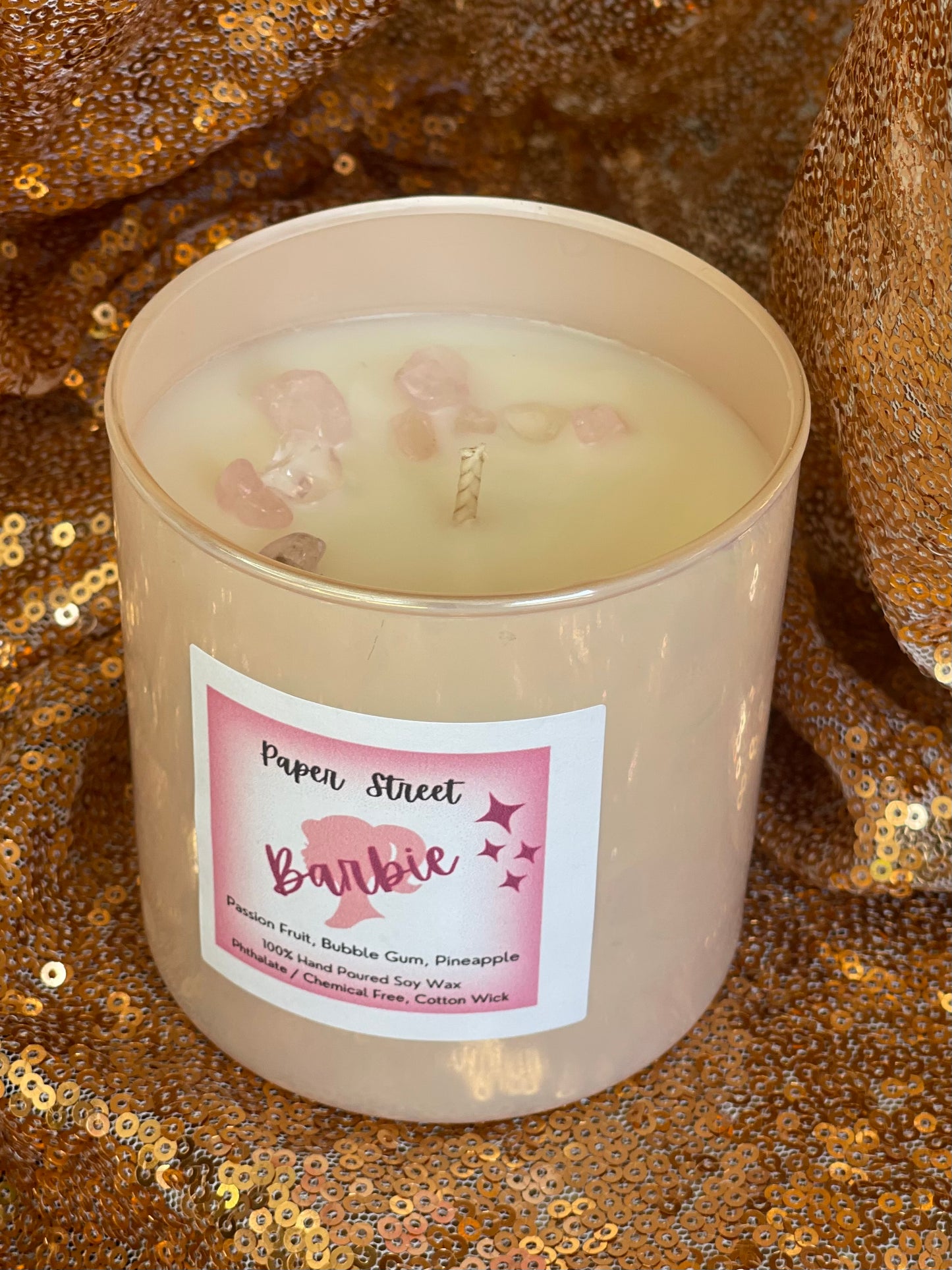 Barbie 8 oz Soy Wax Candle